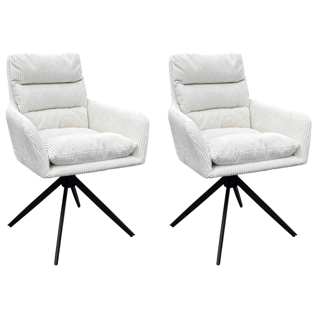 Stuhl PURA 2er-Set. B/H/T: ca. 58x88x64 cm
