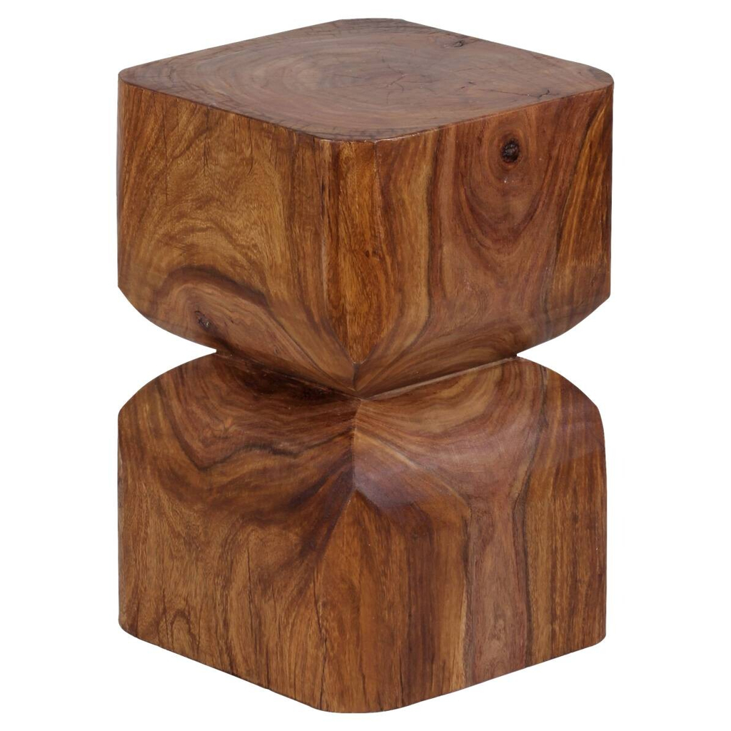 Beistelltisch natur Echtholz B/H/T: ca. 30x45x30 cm