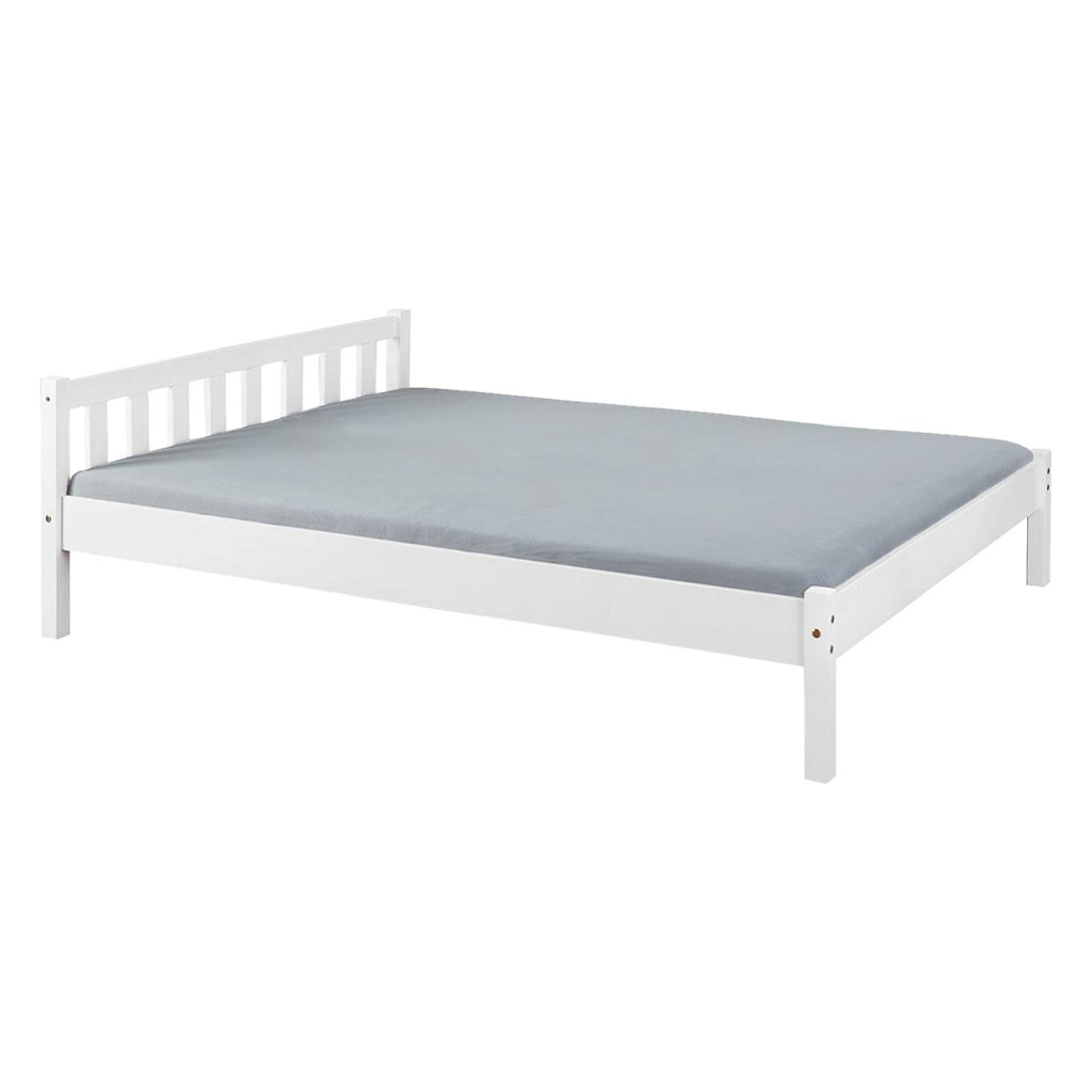 Bett Vilmar weiß Liegefläche B/L: ca. 140x200 cm