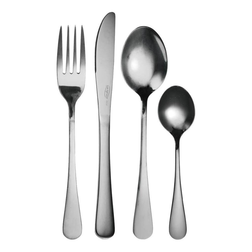 SAN IGNACIO Besteckset MUNICH silber Edelstahl 24 tlg. 601037800