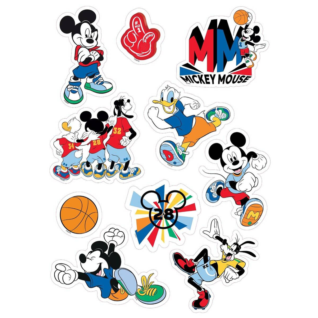 Wandsticker Mickey B/L: ca. 50x70 cm