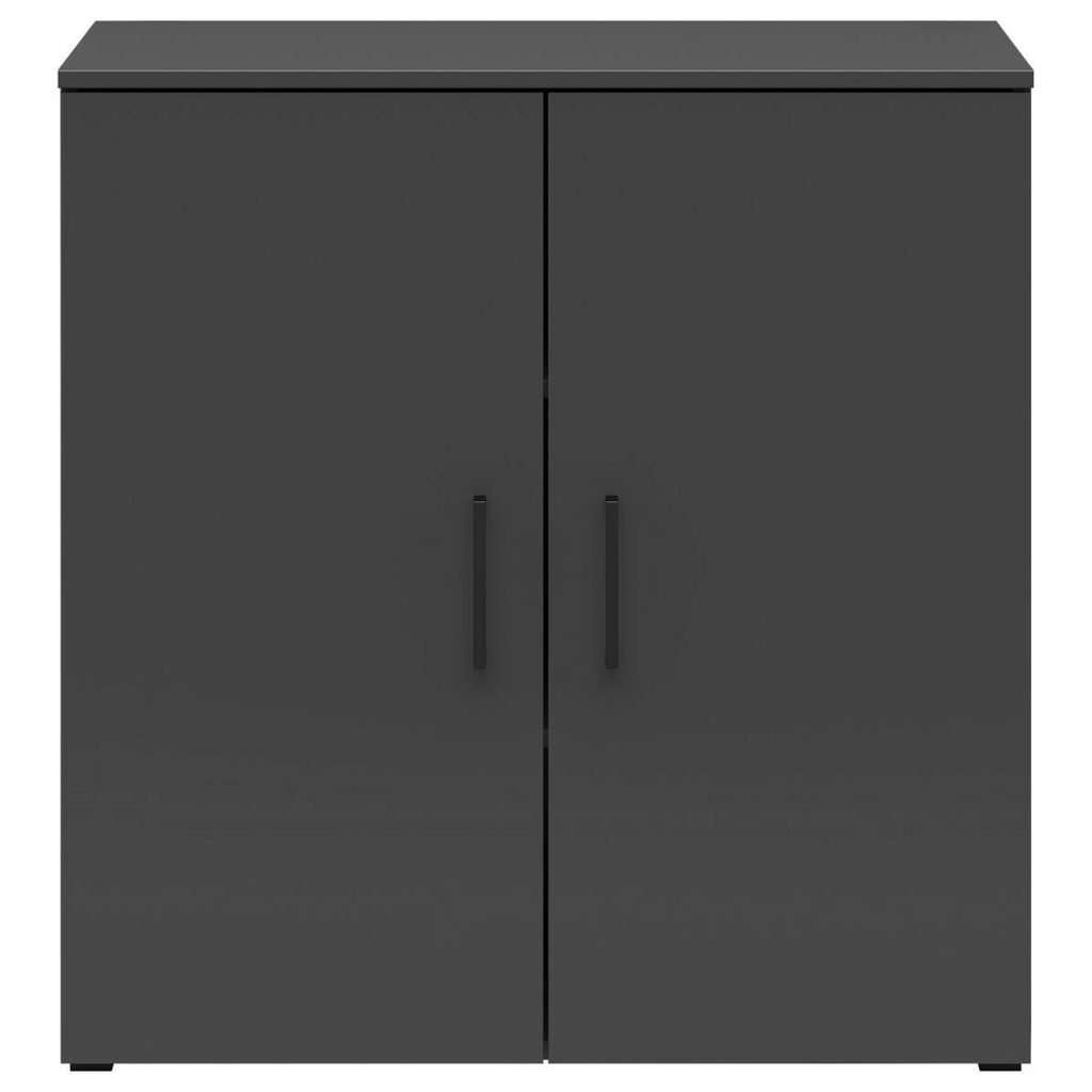 Kommode Multi-Stauraum Typ 24 anthrazit B/H/T: ca. 80x83x40 cm