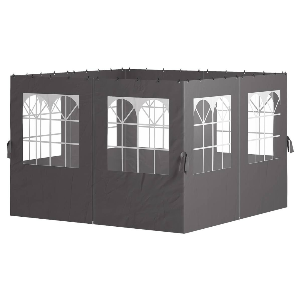 Outsunny Pavillon-Seitenteile