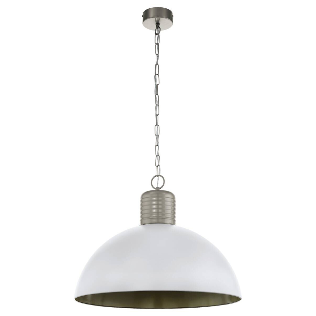 Eglo Pendelleuchte Coldridge grau Metall B/H/L: ca. 65x149x65 cm E27 1 Brennstellen