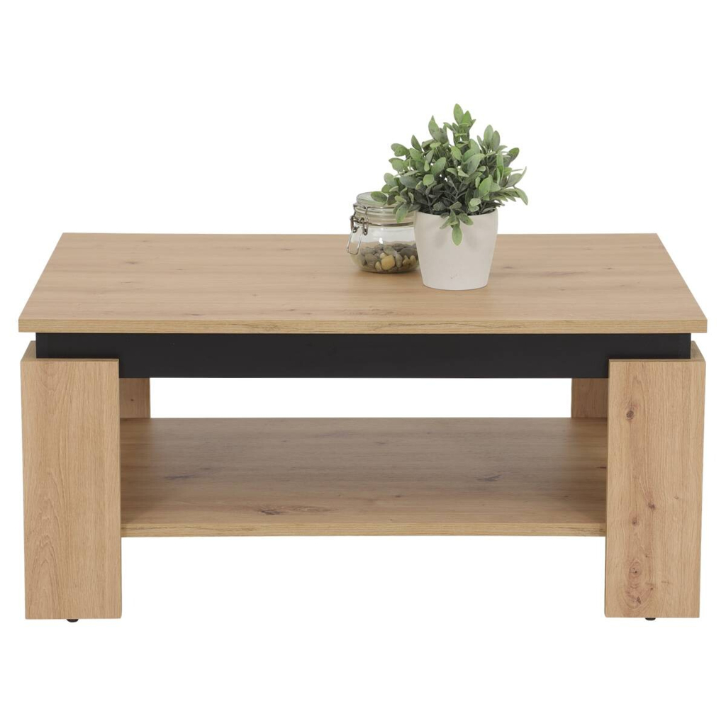 Couchtisch TIM II Eiche dunkel B/H/T: ca. 90x41x60 cm