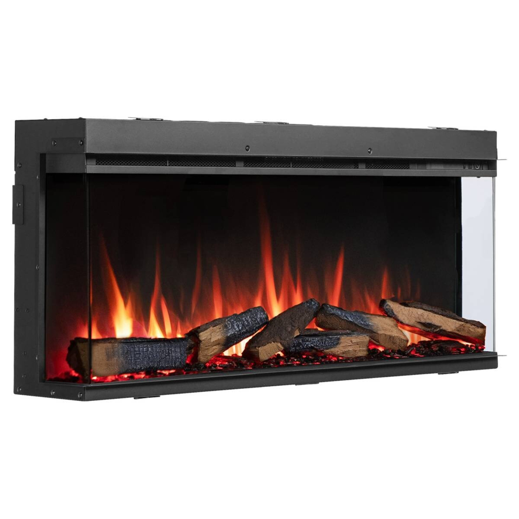 Balderia Elektrischer-Kamin EF408A Athena 44"" schwarz B/H/T: ca. 113x50x21 cm ca. 1500 W