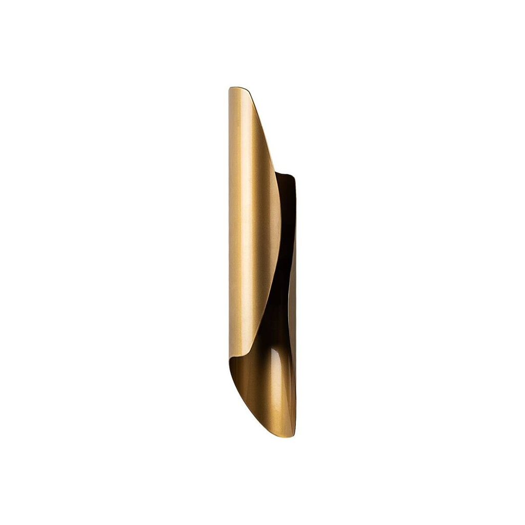 Opviq Wandleuchte gold Metall B/H/L: ca. 40x11x8 cm G9 2 Brennstellen