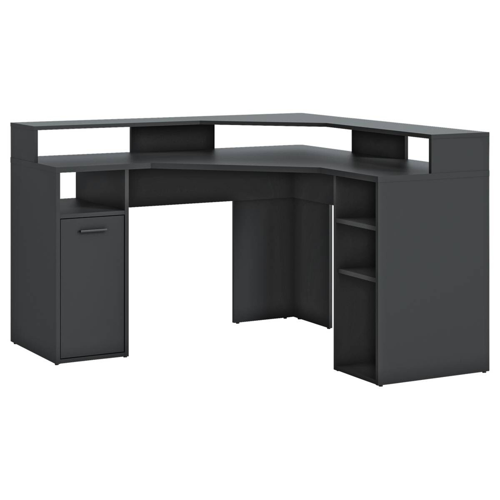 Eckschreibtisch Zocker anthrazit B/H/T: ca. 139x90x139 cm