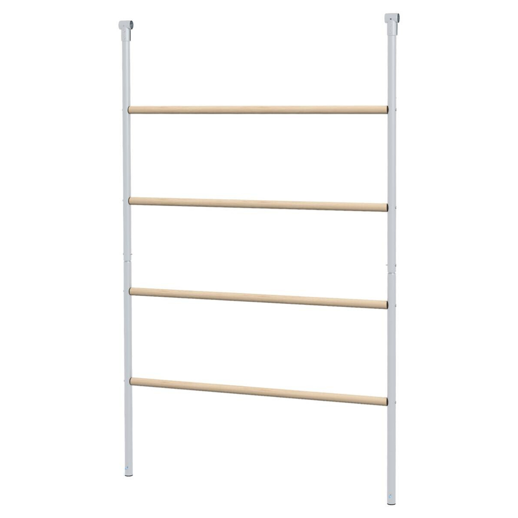 PawHut Sitzleiter für Hühner Holzoptik Stahl B/H/L: ca. 86x2,5x140 cm