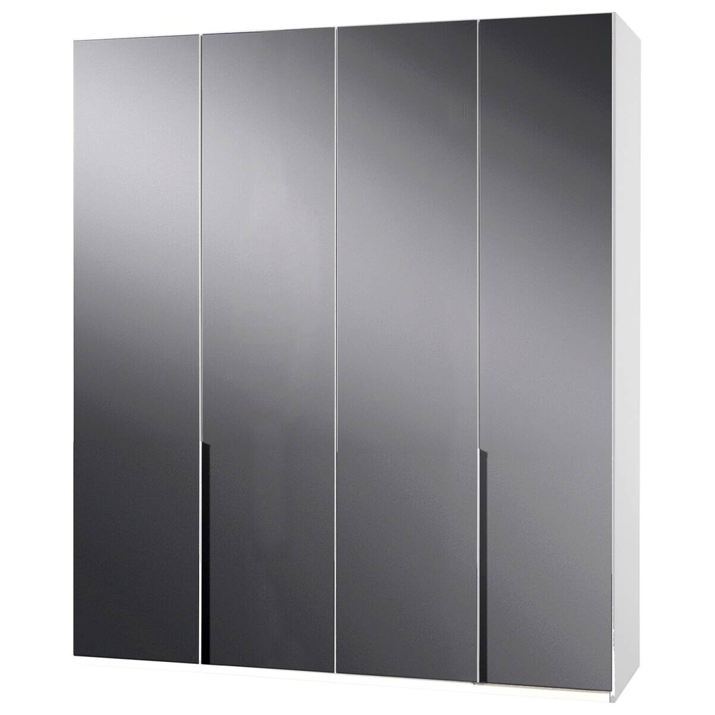 Kleiderschrank New York C Alpinweiß B/H/T: ca. 180x236x58 cm