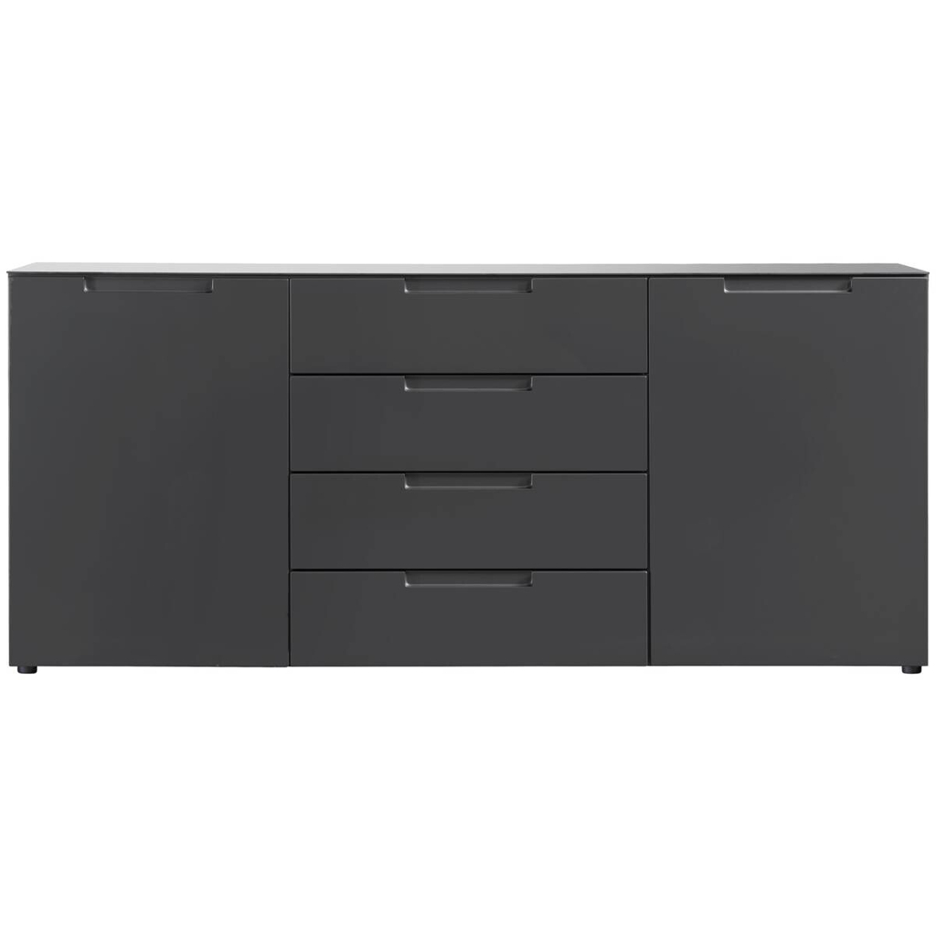 Kommode Mailand anthrazit B/H/T: ca. 180x79x40 cm