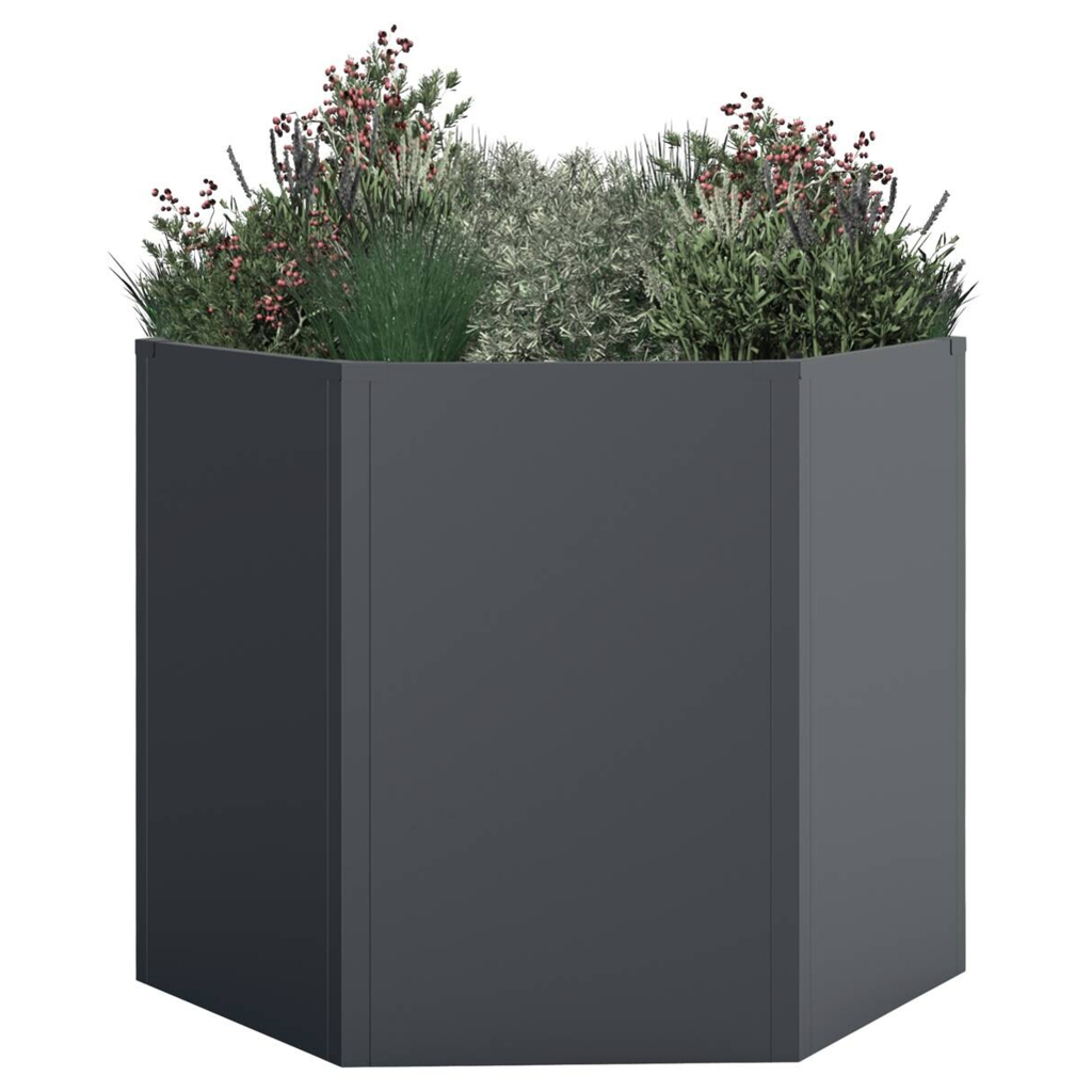 Westmann Hochbeet Varia anthrazit Metall B/H/L: ca. 100x77x100 cm