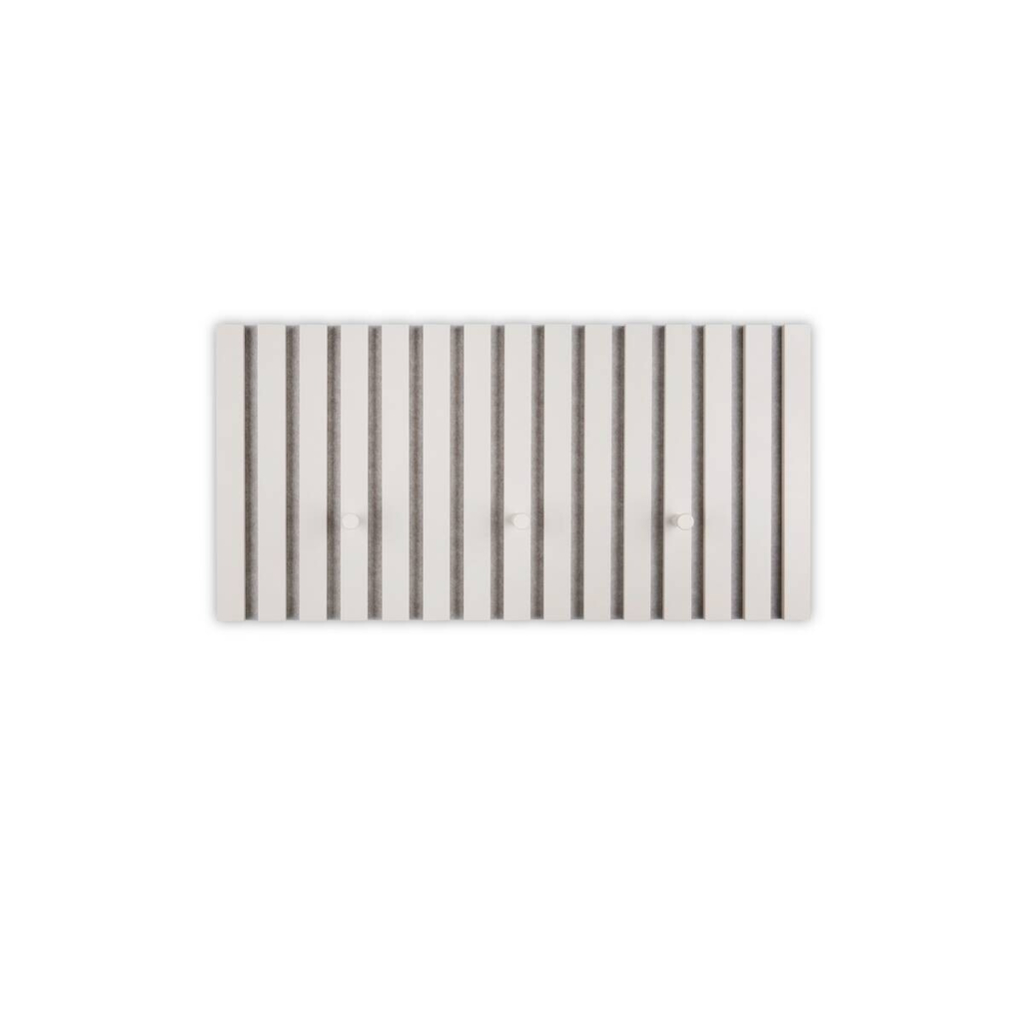 Wandpaneel Grace sand MDF Filz B/H/T: ca. 60x30x7 cm