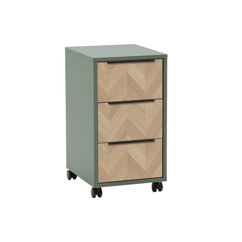 Rollcontainer Piazza Pistazie B/H/T: ca. 32,6x59,7x39,1 cm