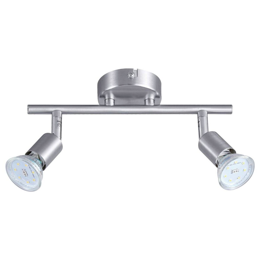 POCOline LED-Spot 2-flg. Boris nickel matt B/H/L: ca. 10x8x25 cm 2 Brennstellen