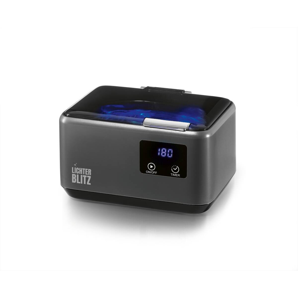 Lichterblitz Reiniger 19124 grau Metall Kunststoff B/H/L: ca. 17,6x15,5x24,5 cm ca. 50 W