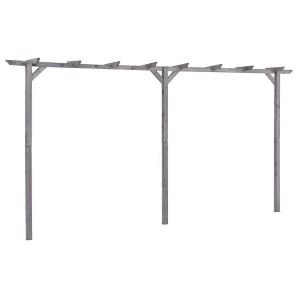 Pergola grau B/H/L: ca. 40x205x400 cm