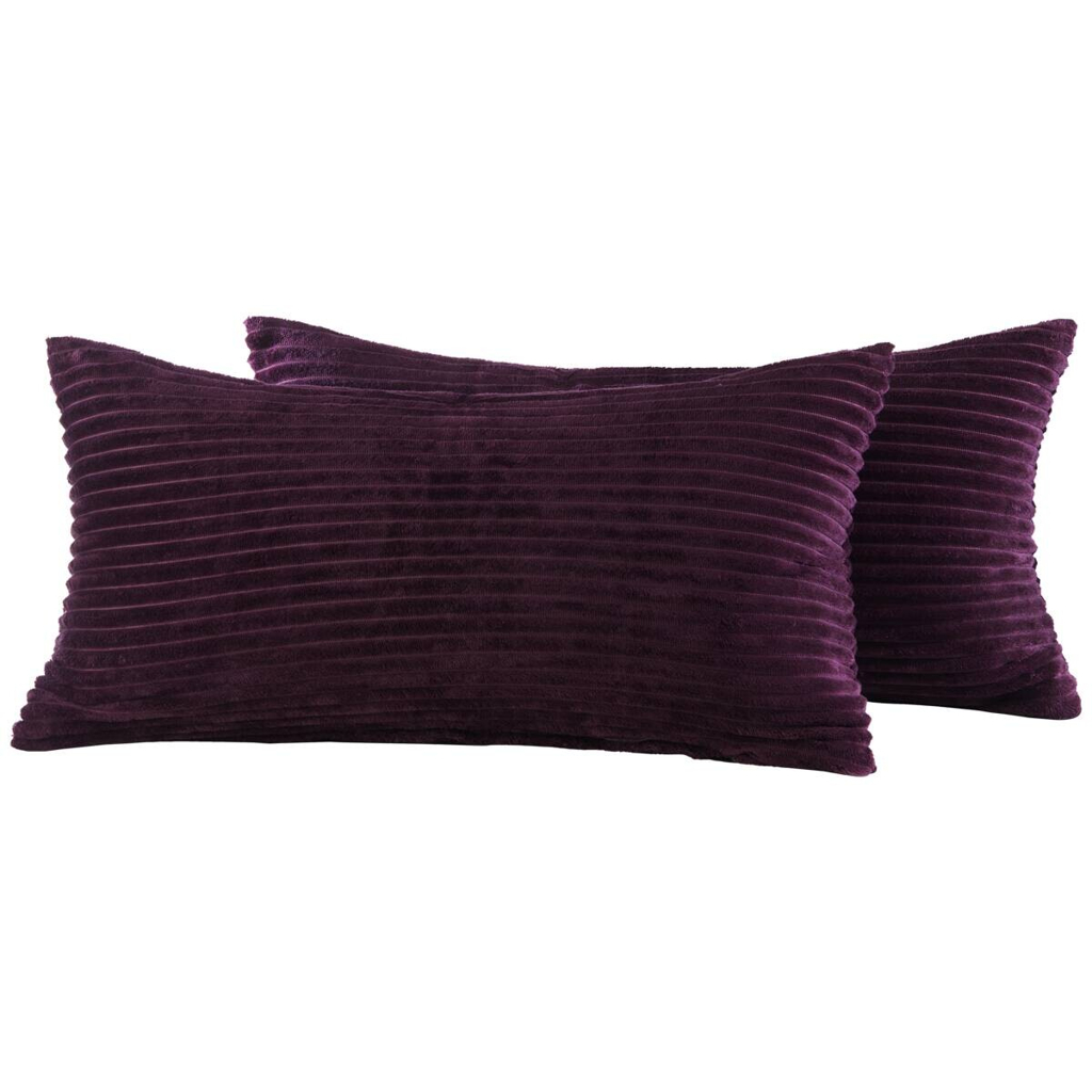 Kissenbezug Cashmere touch purple Polyester B/L: ca. 80x40 cm