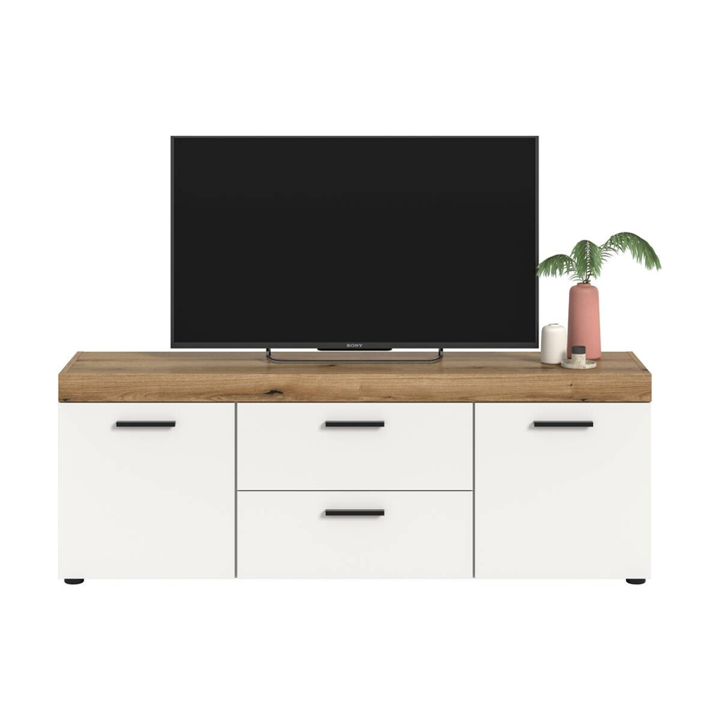 TV-Lowboard Sunset weiß B/H/T: ca. 150x54x37 cm