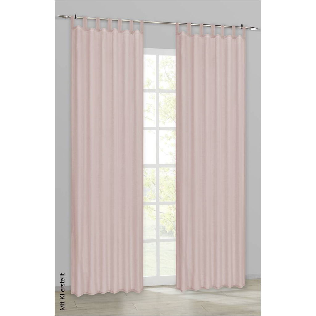 ACUS design collection Kombivorhang Pearl rosé B/L: ca. 135x245 cm