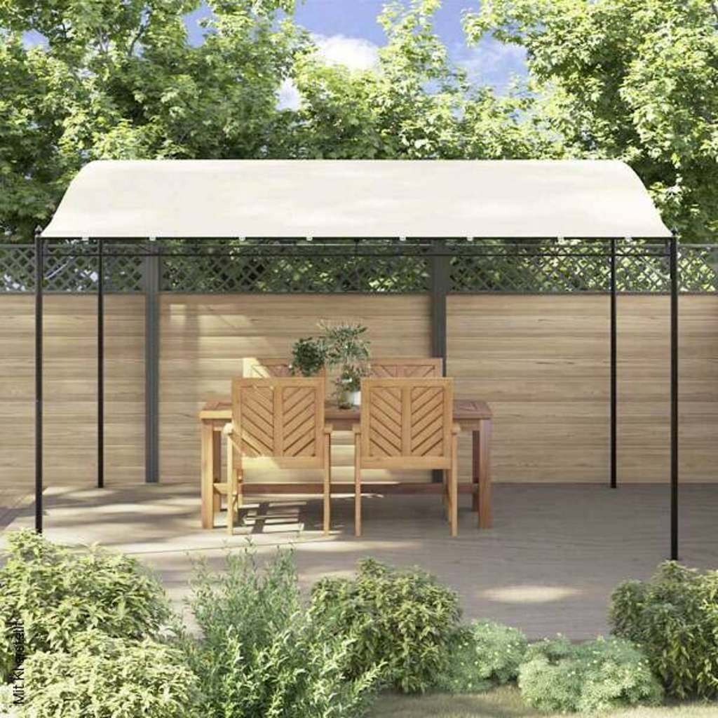 vidaXL Markise creme B/H/T/L: ca. 300x255x300x400 cm