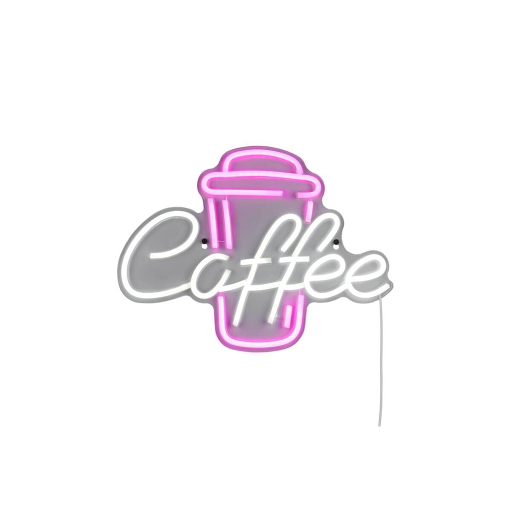 Reality LED-Wandleuchte Coffee B/L: ca. 40x30 cm
