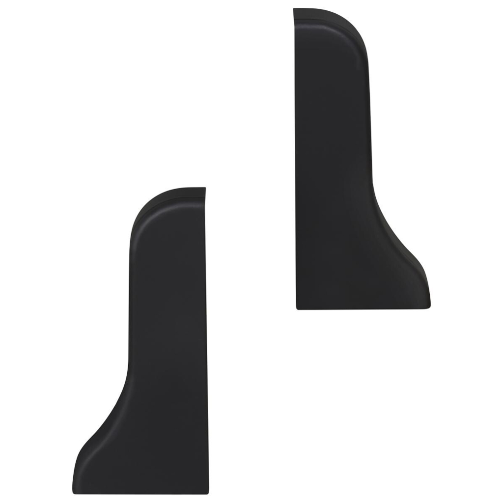 POCOline Endkappe schwarz L/B/H: ca. 2,04x0,97x4,94 cm