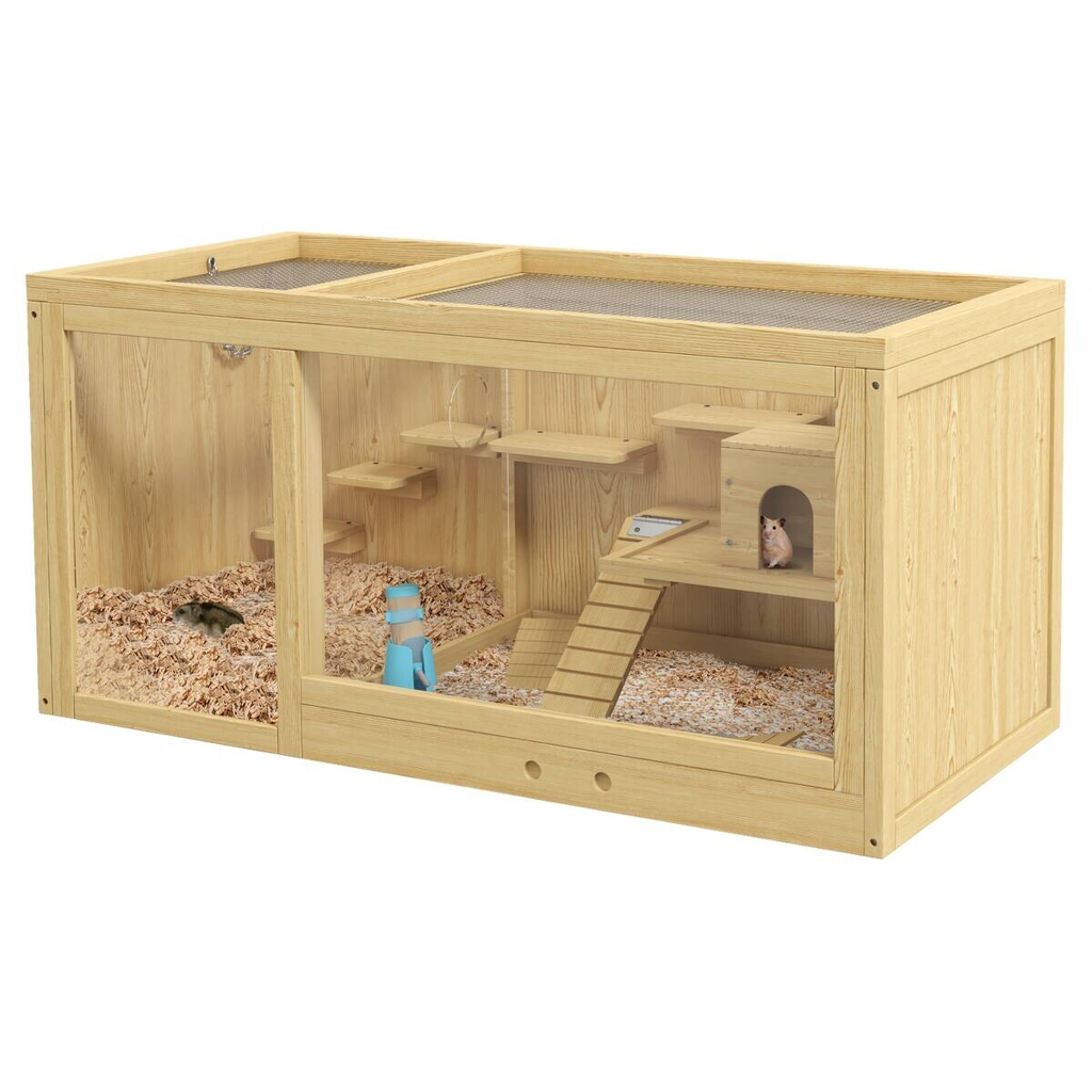PawHut Tier-Zubehör natur Polypropylen B/H/L: ca. 50x100x50 cm