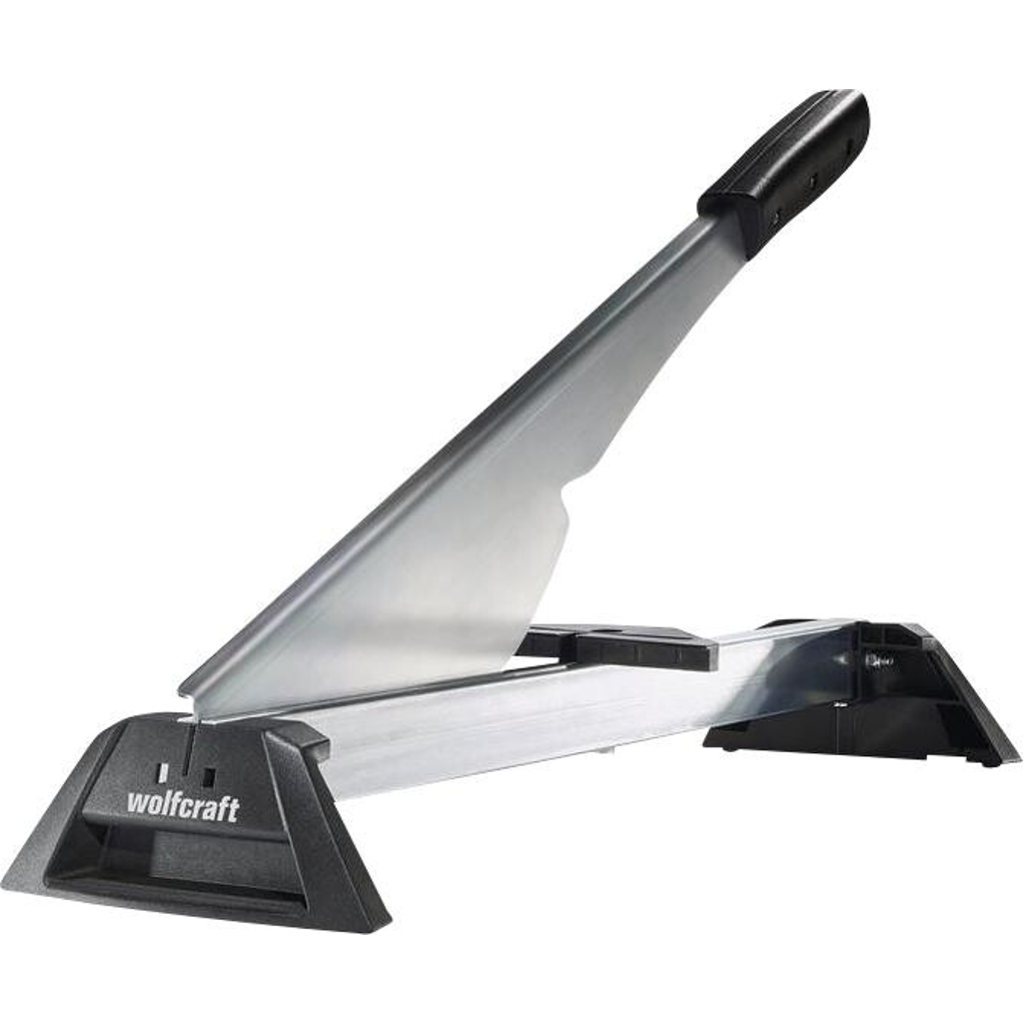 WOLFCRAFT Laminatschneider silber