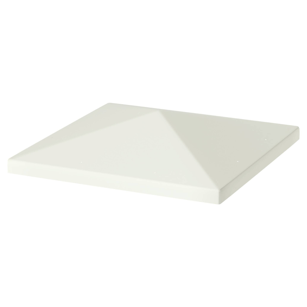 Outsunny Pavillondach hellgrau Polyester B/H/L: ca. 298x1x298 cm