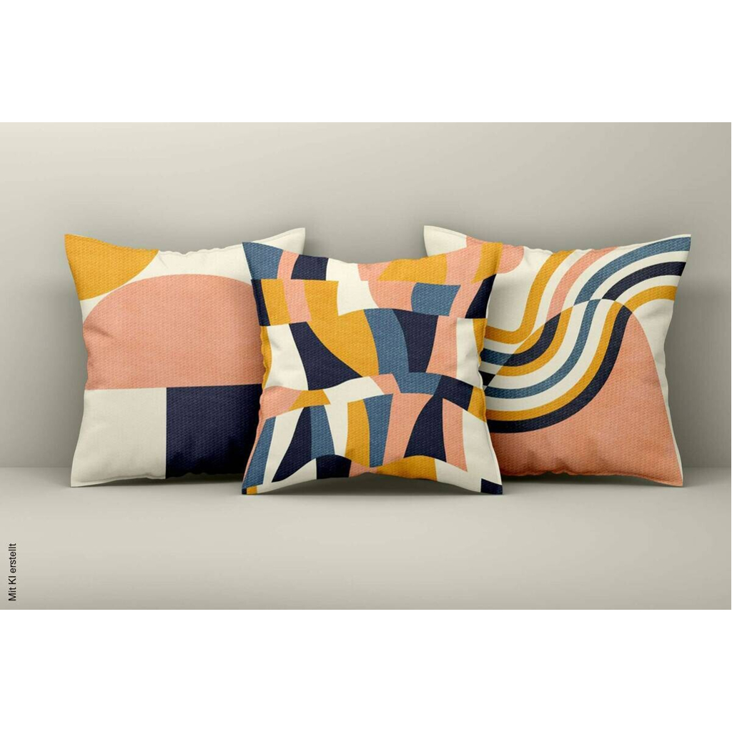 Evila Originals Kissenbezug mehrfarbig Polyester B/L: ca. 43x43 cm 602444800