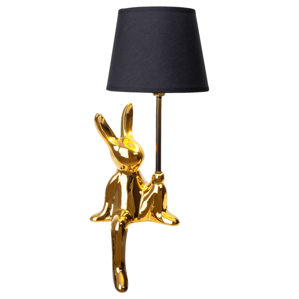 Näve Leuchten Tischleuchte gold Keramik B/H/T/D: ca. 18x45x18x18 cm E14 1 Brennstellen