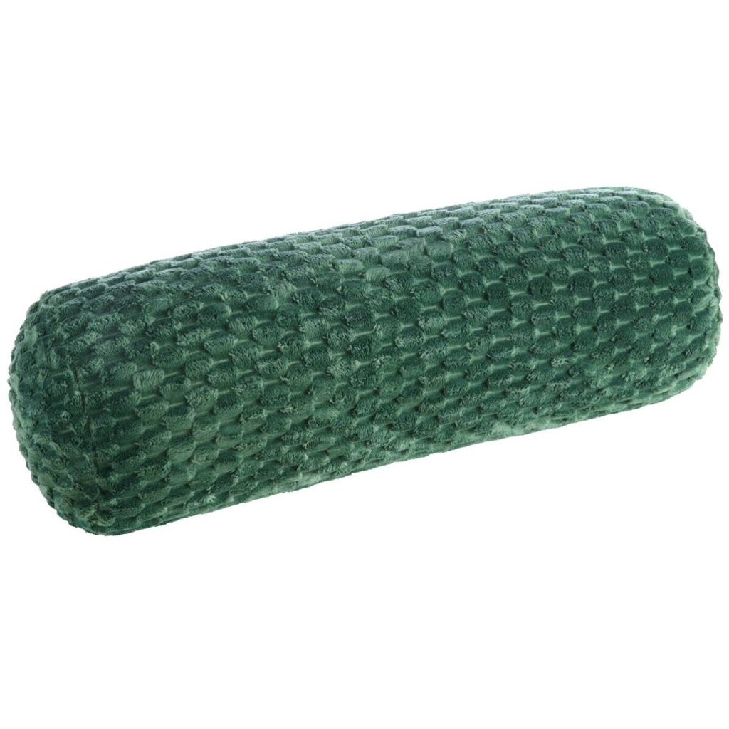 Nackenrolle Wabe dunkelgrün Polyester L/D: ca. 70x22 cm