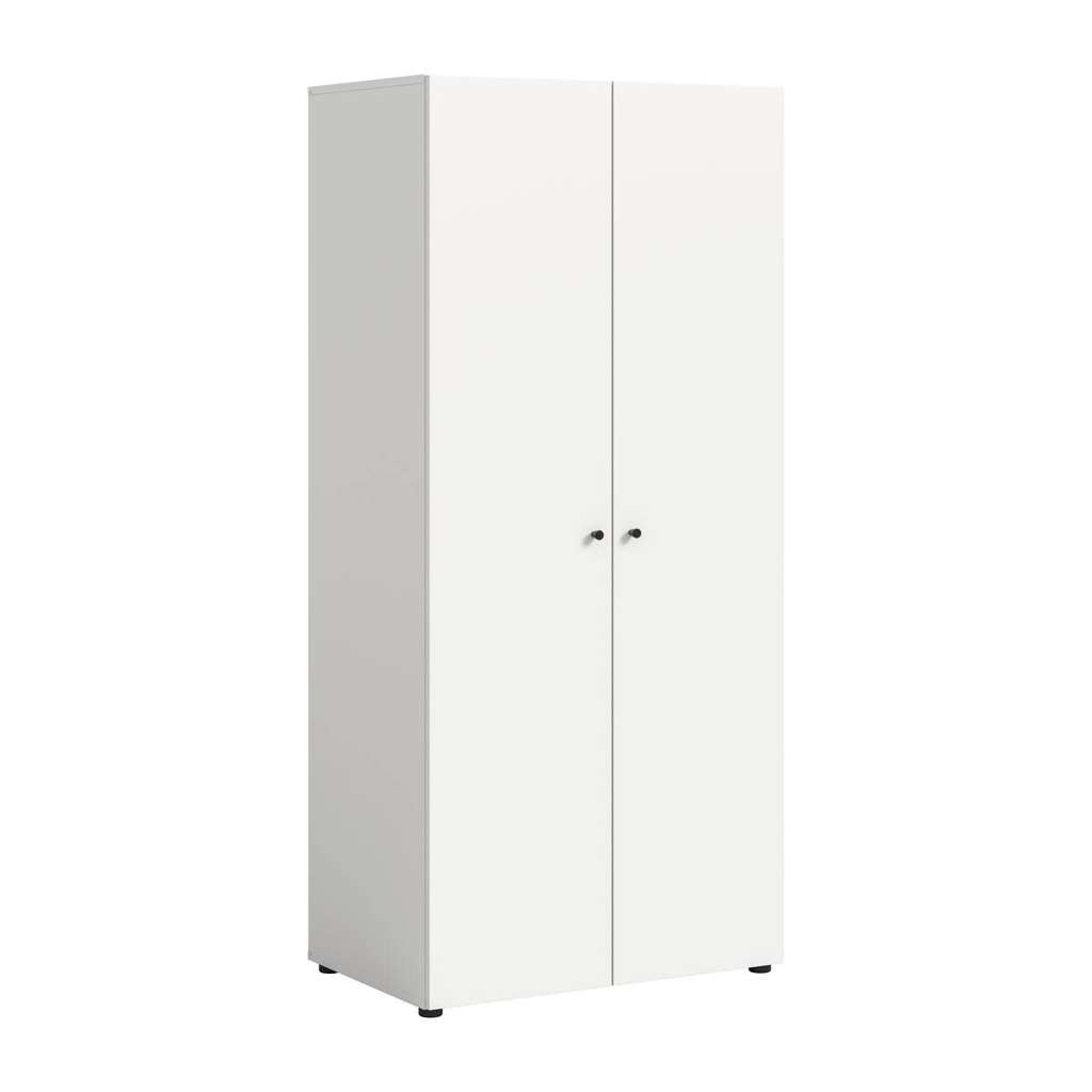 Kleiderschrank DARWIN weiß B/H/T: ca. 80x176x51 cm