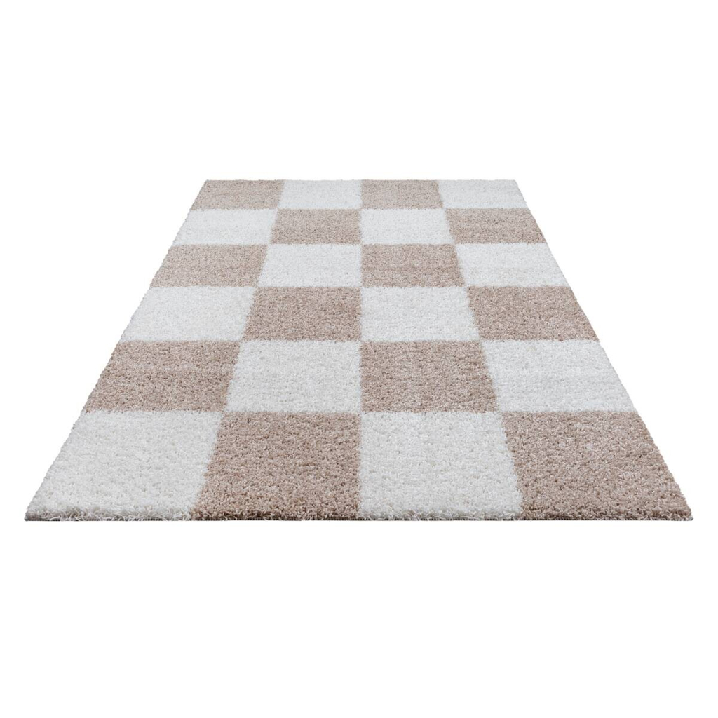 Sanat Hochflorteppich MILANO beige B/L: ca. 120x170 cm