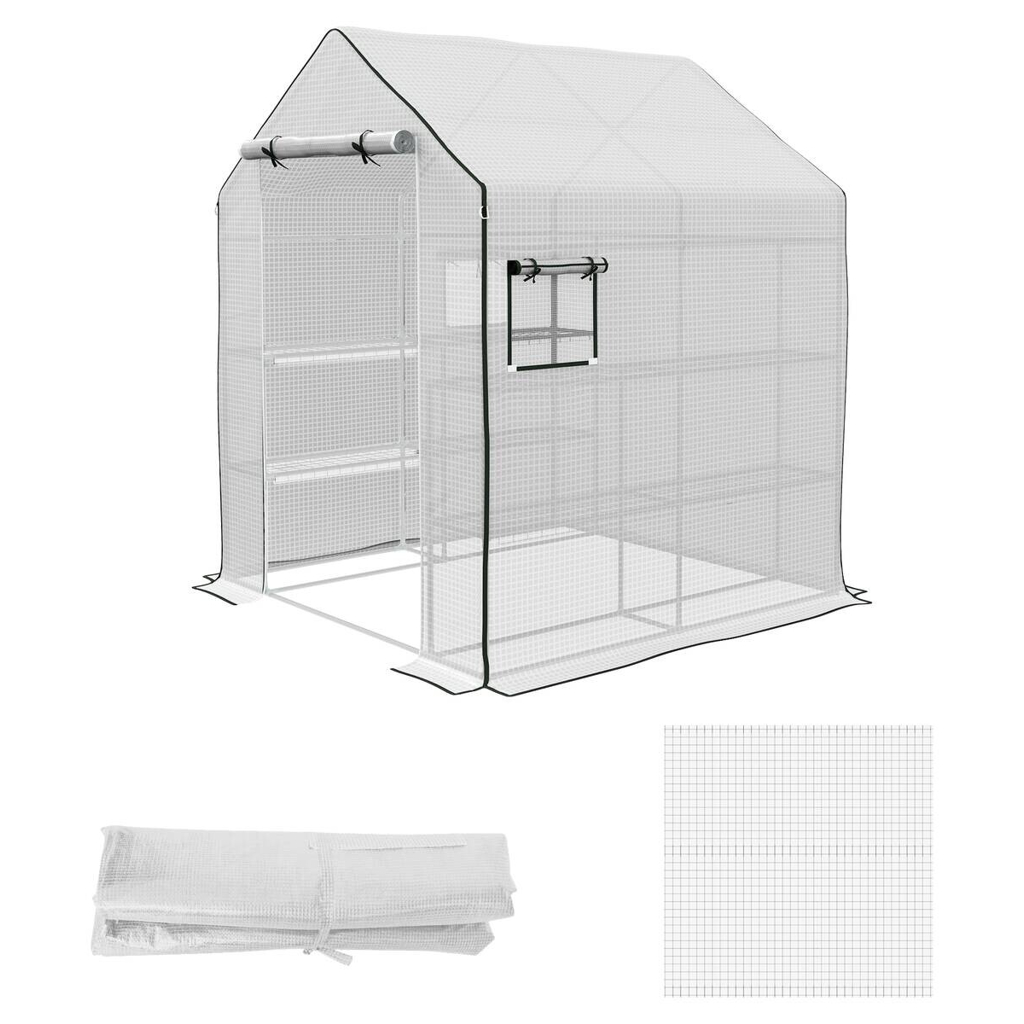 Outsunny Ersatzfolie B/H/L: ca. 143x190x140 cm