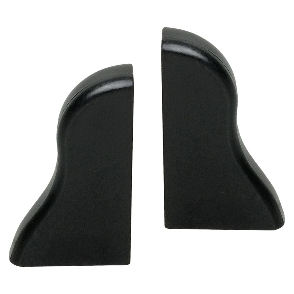 Endkappe schwarz L/B/H: ca. 2,35x1,04x4,25 cm