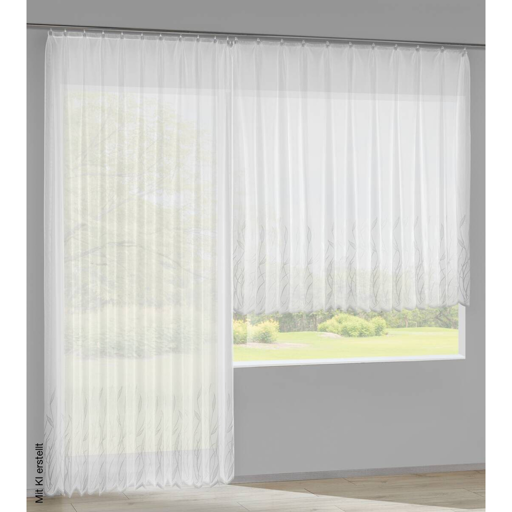 POCOline Fertigstore Graz weiß B/L: ca. 450x160 cm