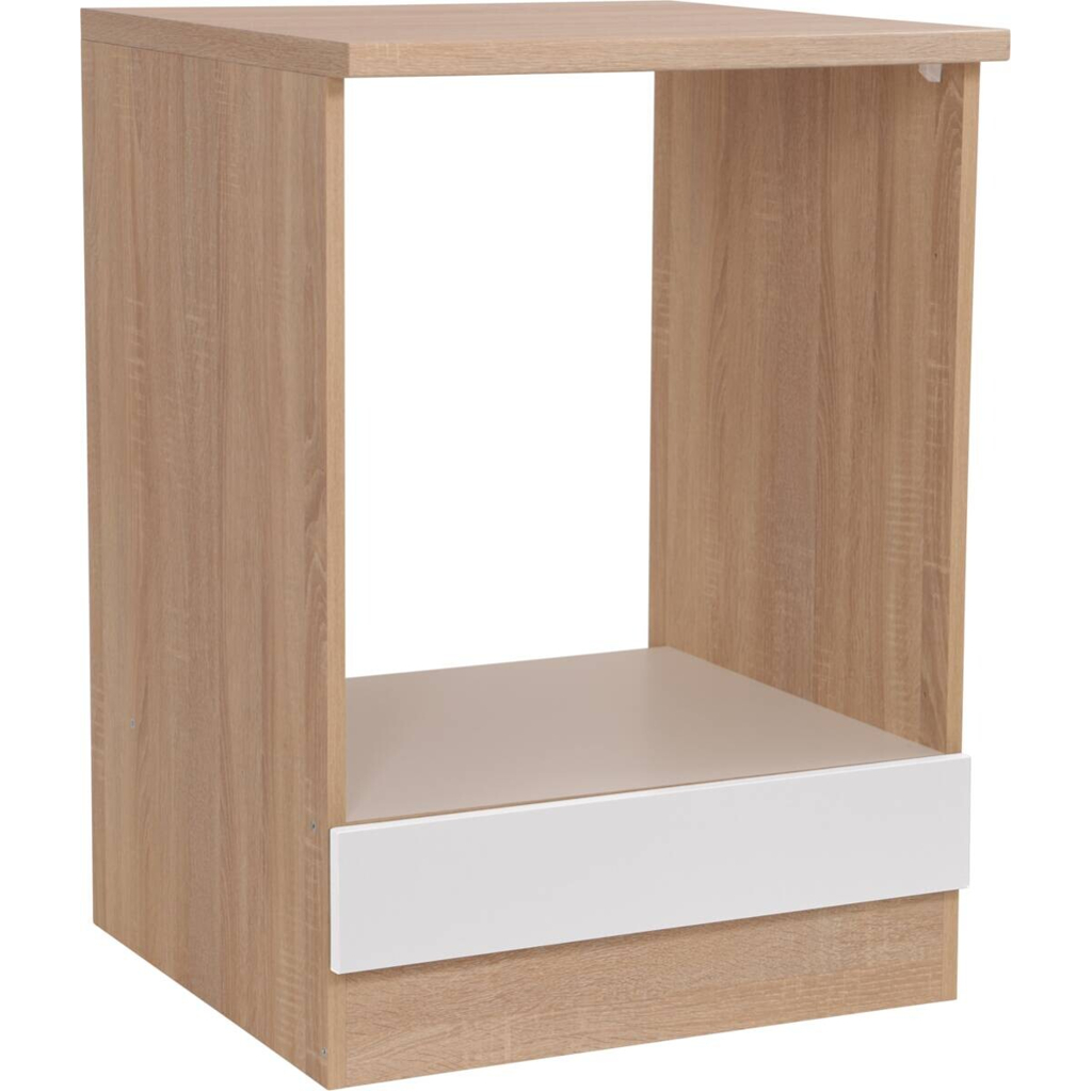 Herdumbauschrank Merle weiß B/H/T: ca. 60x85x60 cm