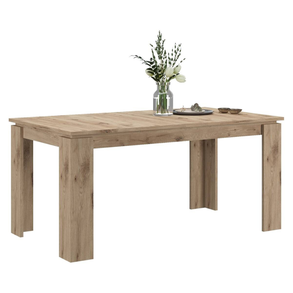 Esstisch Titan Eiche Nox Oak Nachbildung B/H/L: ca. 90x76x200 cm