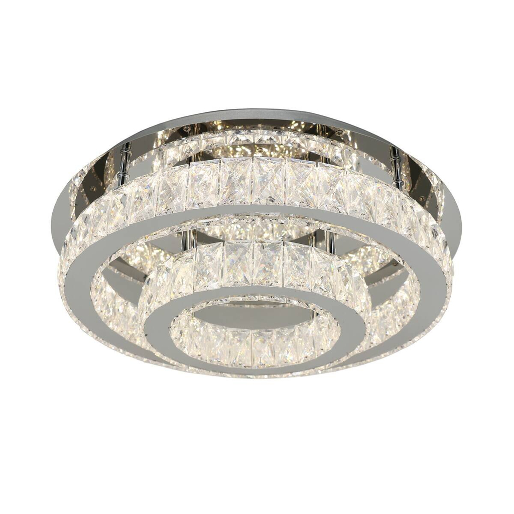 POCOline LED-Deckenleuchte Hanna Metall B/H/L: ca. 50x15,5x50 cm