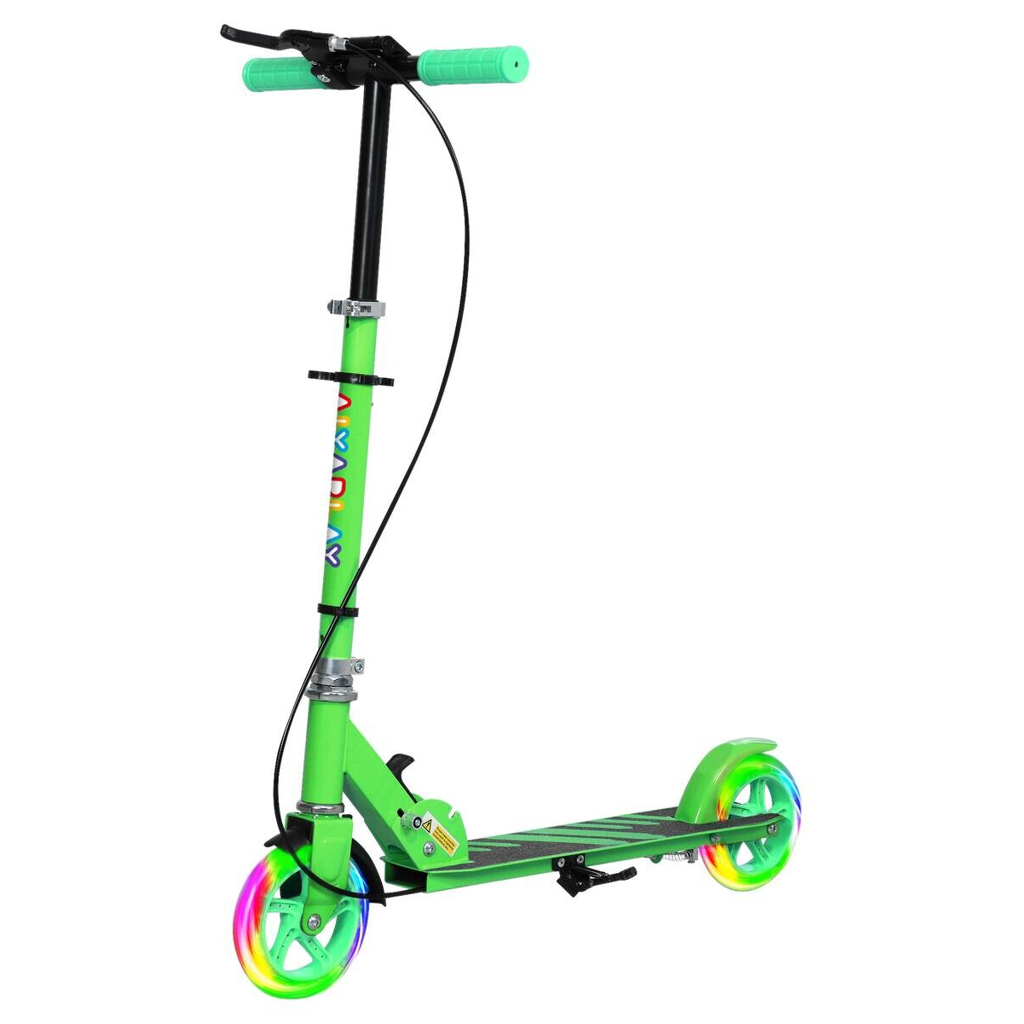 AIYAPLAY Kinderscooter grün B/H/L: ca. 36x89x73 cm