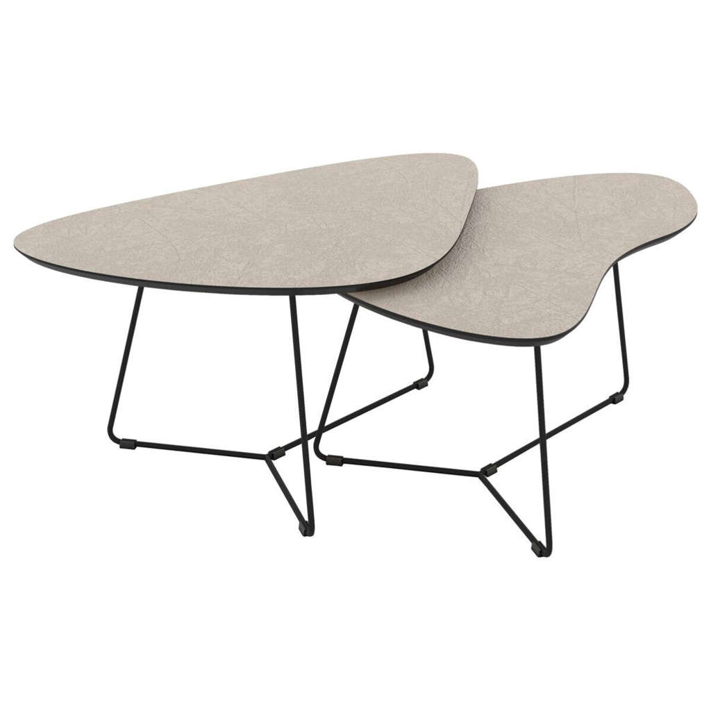 Couchtisch Pisa hellbraun B/H/T: ca. 87x43x59 cm