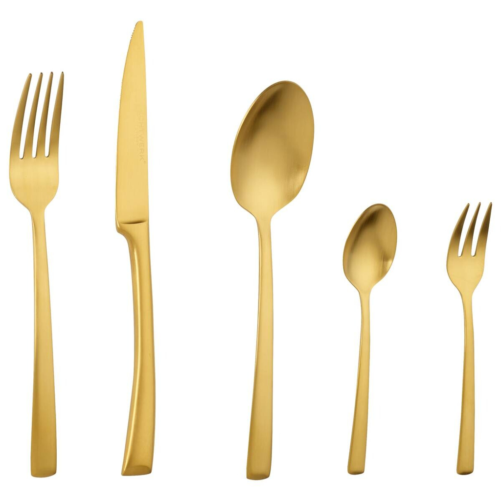 ECHTWERK Besteckset Avelino gold Edelstahl 30 tlg.