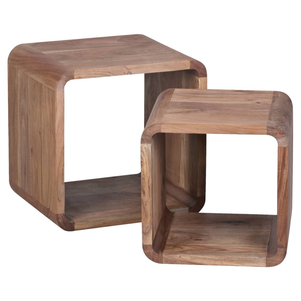 Regal 2er-Set. natur