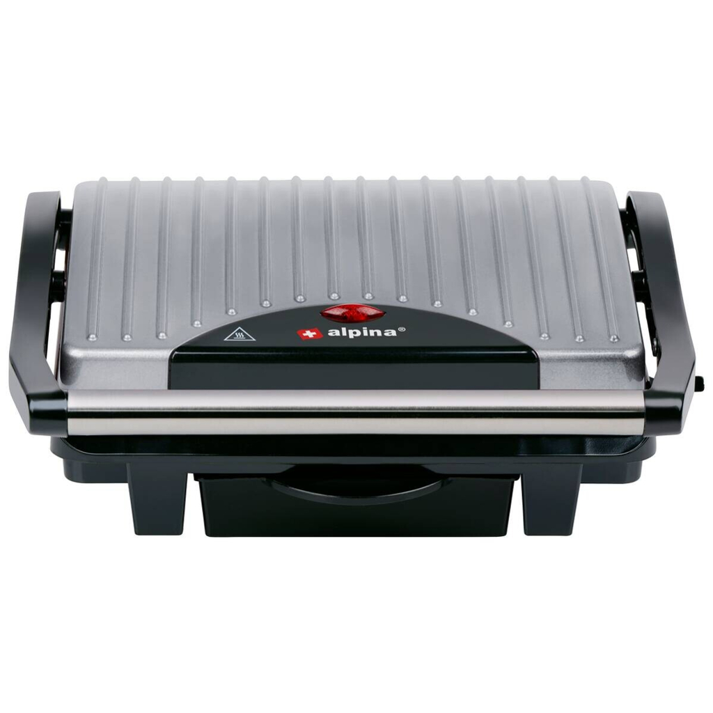 Kontaktgrill schwarz B/H/L: ca. 11,5x29,5x32,5 cm