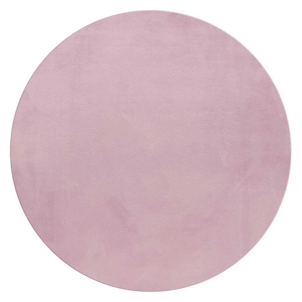 Ayyildiz Teppich POUFFY rosa B/L: ca. 200x200 cm