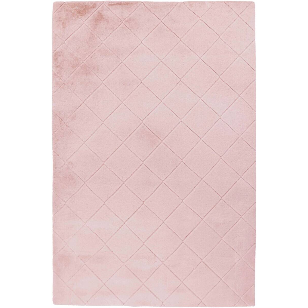 Padiro Hochflorteppich Imala 125 rosa B/H/L: ca. 120x3x160 cm