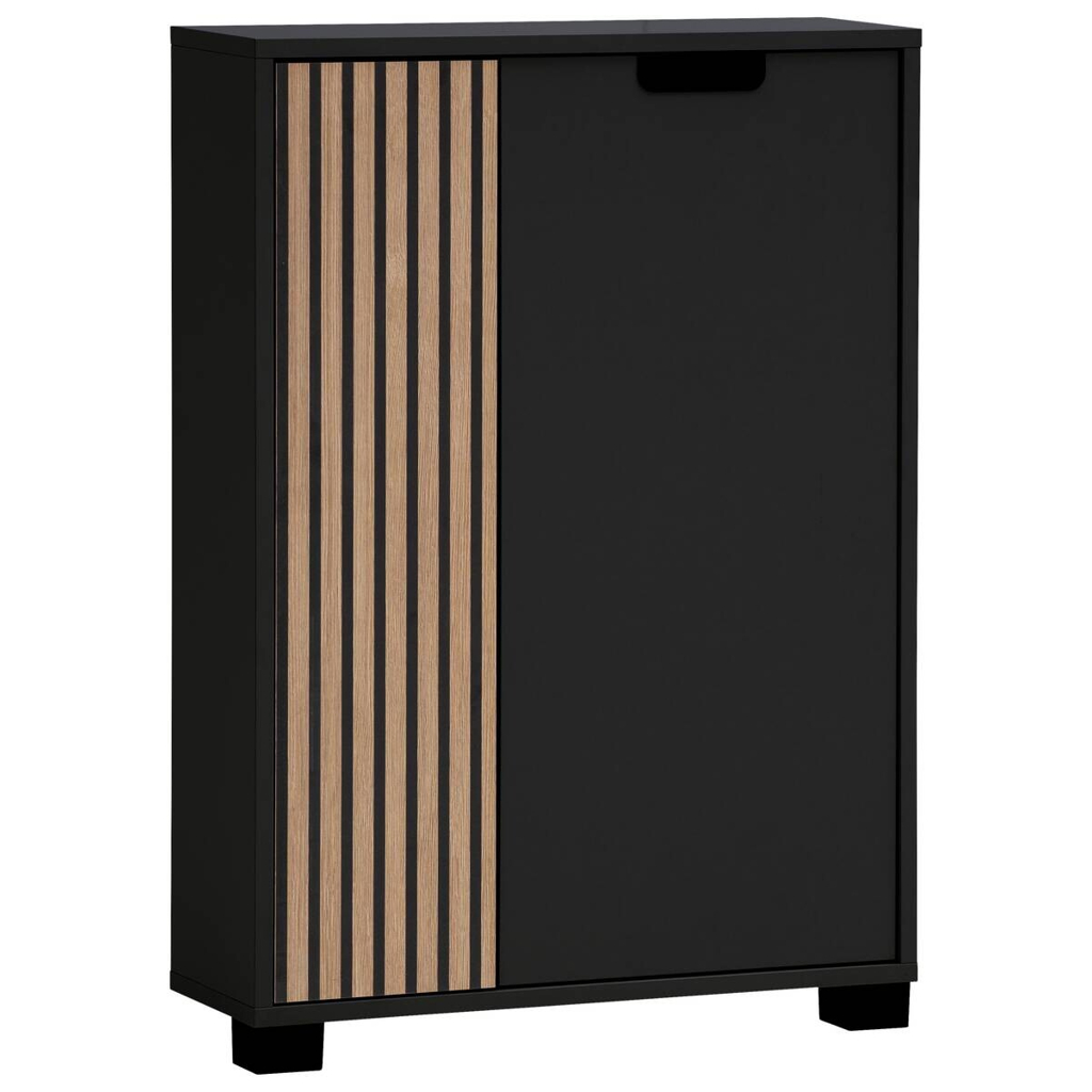 Unterschrank Ryker schwarz matt B/H/T: ca. 59,8x85,2x19,55 cm