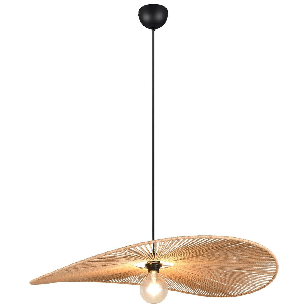 Reality Pendelleuchte schwarz H: ca. 150 cm E27 1 Brennstellen